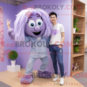 Mascot karakter van een...
