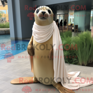 Mascottefiguur van een...