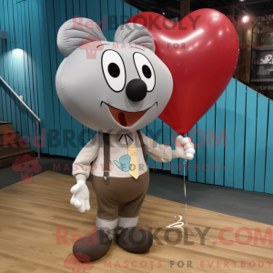 Mascot character of a...