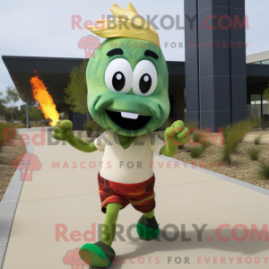 Mascot karakter van een...