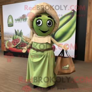Mascot karakter van een...