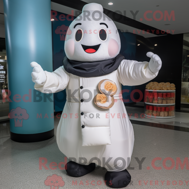 Caracteres de máscara de Dim Sum incluídos em um bukse e hansker - Mascotes dim sum - REBROKO_406090 - RedBrokoly.com