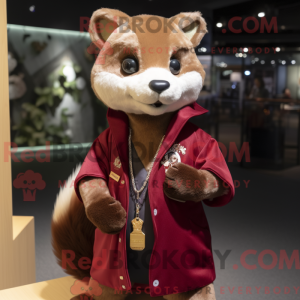 Mascot karakter van een...