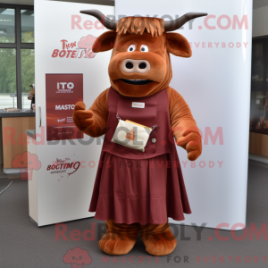 Postava maskota Rust Beef...