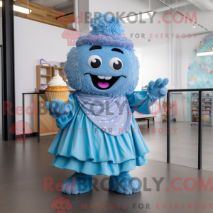 Mascottekarakter van een...