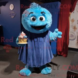Personagem de máscara de um...