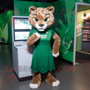 Forest Green Puma mascotte...