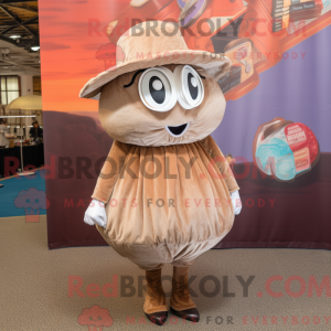 Mascottefiguur van een...