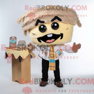 Mascottefiguur van een...