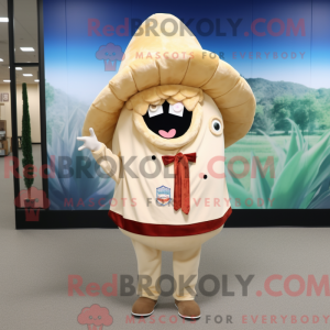 Mascot character of a Cream...