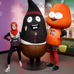Mascot character of a Rust...