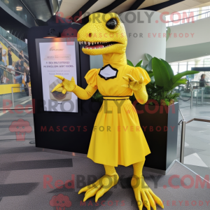 Mascot karakter van een...