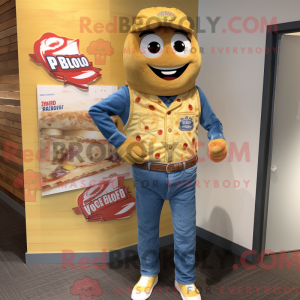 Personnage mascotte d une...