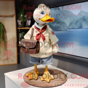Mascot karakter van een...