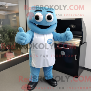 Personnage mascotte d un...
