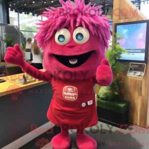 Mascot character of a...