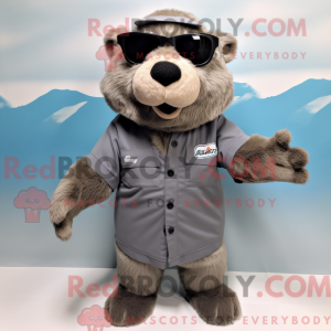 Mascot karakter van een...