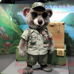 Personnage mascotte d un...