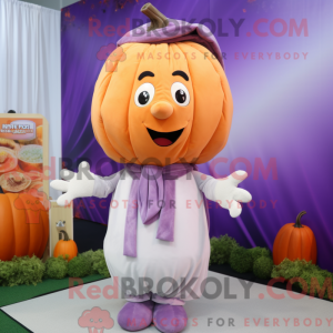 Personaggio mascotte zucca...