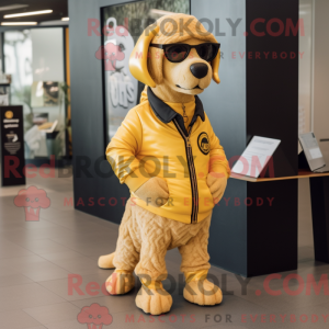 Mascot character of a Gold...