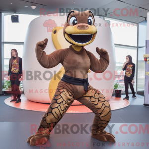 Personnage mascotte d un...