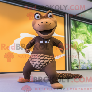 Personnage mascotte d un...