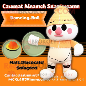 Peach Champagne maskot...