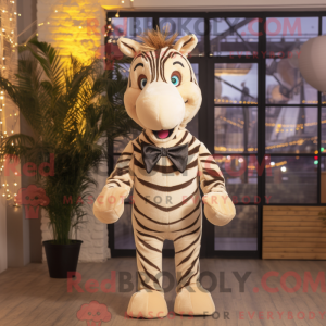 Mascottefiguur van een...