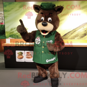 Mascot character of a...