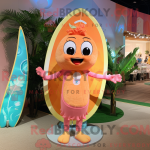 Postava maskota Peach...
