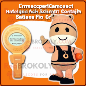 Peach Champagne maskot...