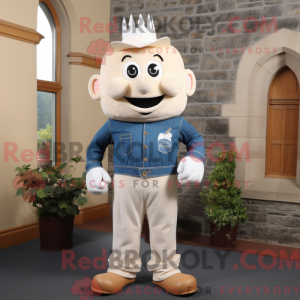 Mascot character of a Cream...