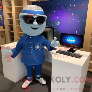 Mascottekarakter van een...