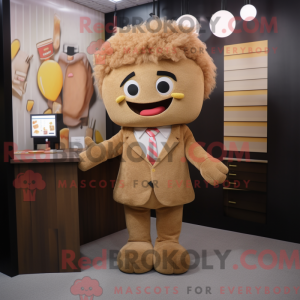 Personagem de máscara de...
