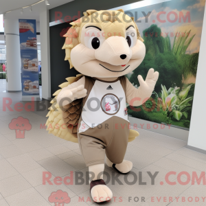 Personnage mascotte d un...