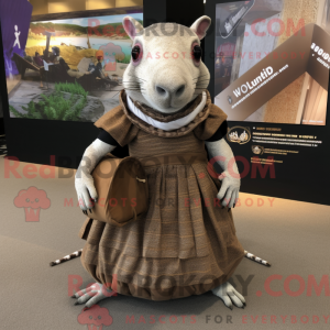 Mascot character of a...