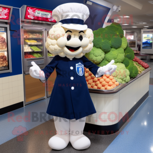 Navy Bloemkool mascotte...