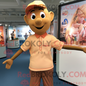 Mascottekarakter van een...