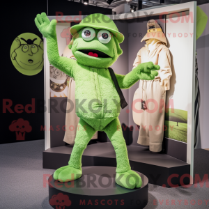 Mascot character of a Lime...
