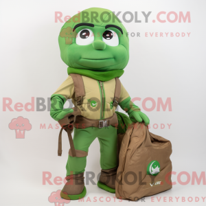 Mascot karakter van een...