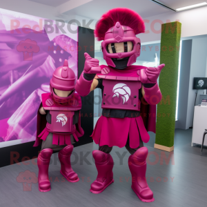 Magenta Spartan Soldier...