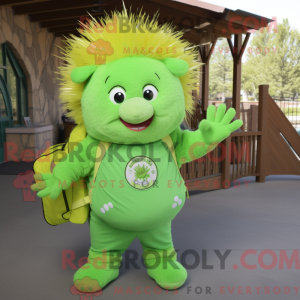 Personnage mascotte d un...