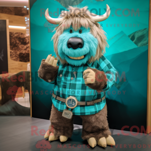 Mascot karakter van een...