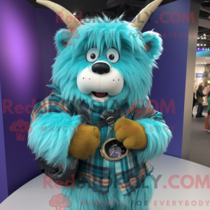 Mascot karakter van een...