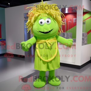 Mascottekarakter van een...