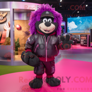 Mascot character of a...