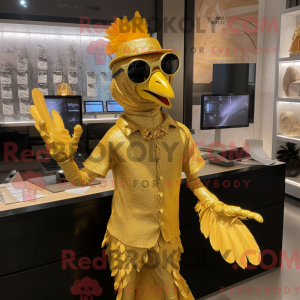 Mascottekarakter van een...