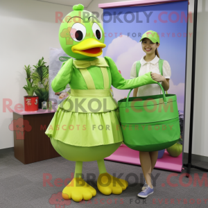 Mascot karakter van een...