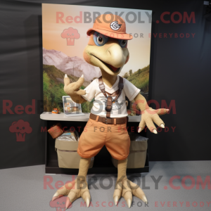 Mascot karakter van een...
