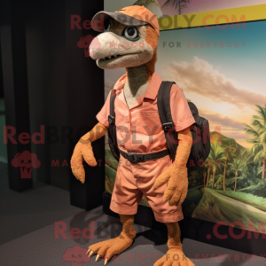 Mascot karakter van een...